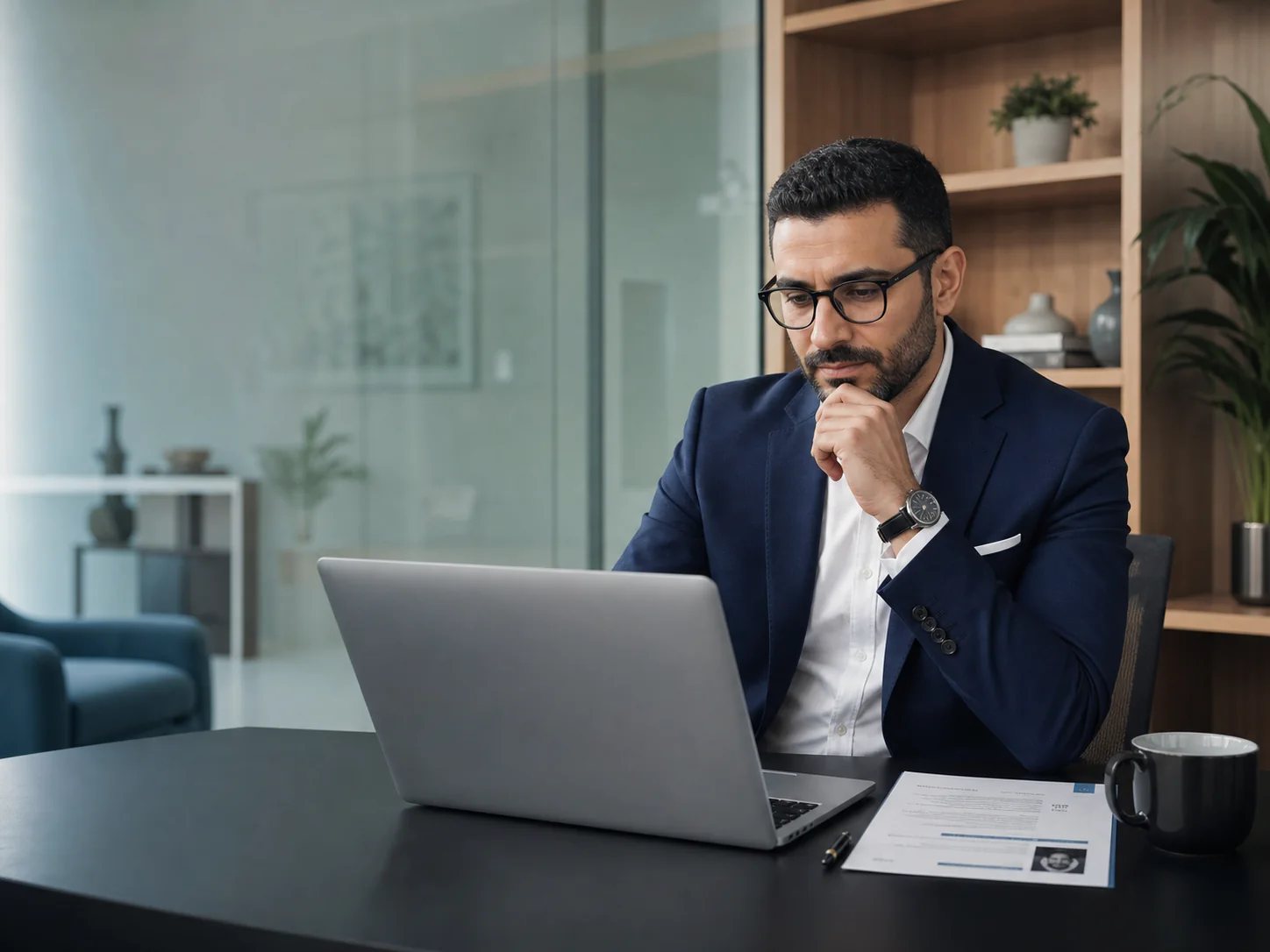 Technology organizing candidate evidence alongside consultant review